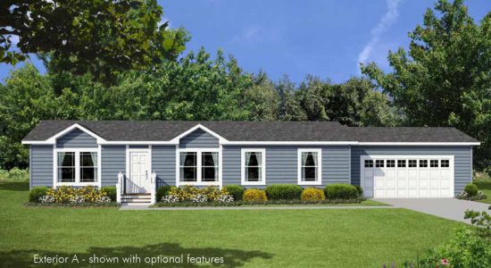 Lockridge Double Wide Mobile Home Artist Rendering